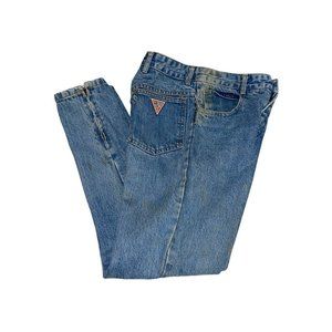 Vintage George Marciano Guess Jeans Style 1015 Womens 27 Skinny Legs w/Zippers